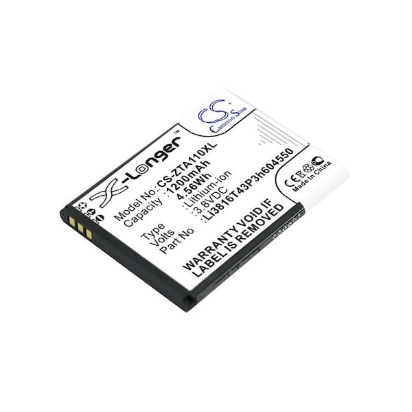 Bsc Preferred ZTE Blade A110 Blade A112 Blade A410 Mobile Phone Replacement Battery CS-ZTA110XL - main